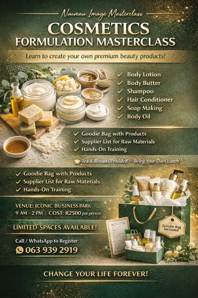 Cosmetics Formulation Master Class