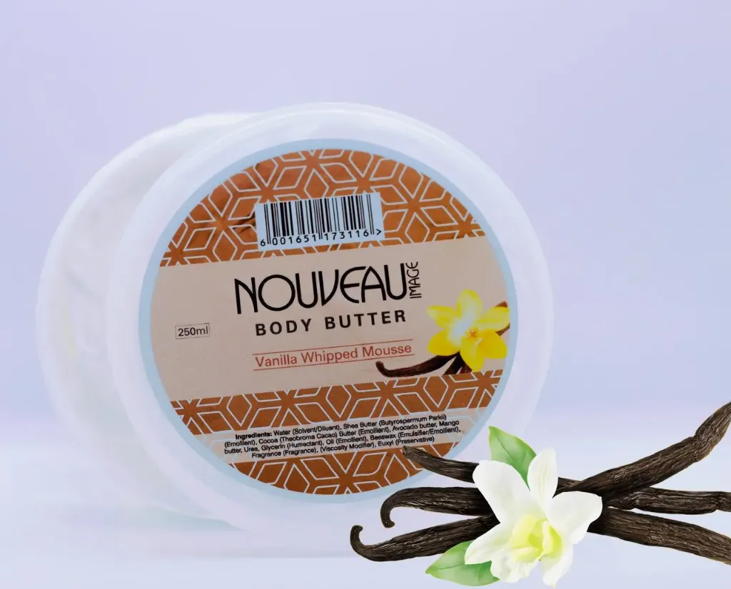 Vanilla Body Butter With Omega 3 fatty acids