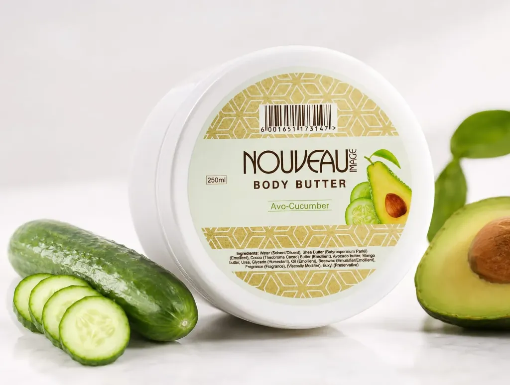 Avo-Cucumber Body Butter With Omega 3 fatty acids