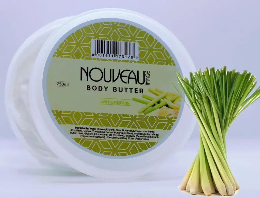 Lemongrass Body Butter With Omega 3 fatty acids